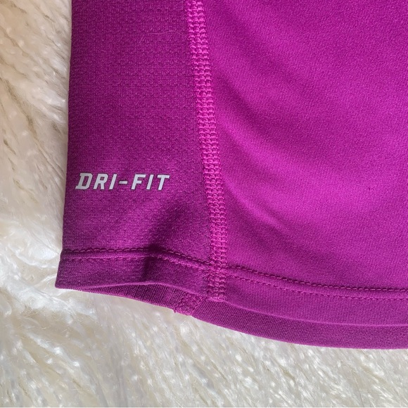 Nike Dri-Fit Miler Purple T-shirt - Picture 11 of 16